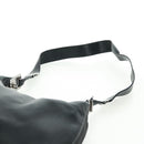 GUCCI Shoulder Bag Leather Black Silver 001 3341 3444 Auth gh1514-8
