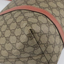 GUCCI GG Supreme Tote Bag PVC Beige Gold 197953 Auth gh1517-16