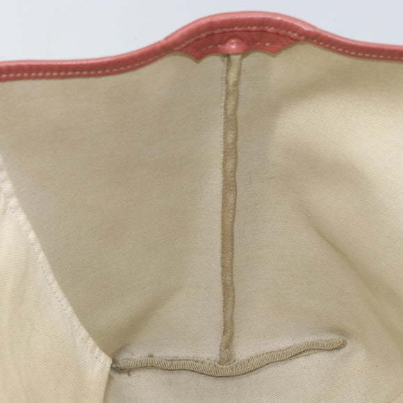 GUCCI GG Supreme Tote Bag PVC Beige Gold 197953 Auth gh1517