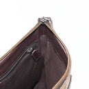 GUCCI GG Canvas Shoulder Bag Beige Silver 114273 Auth gh1525-19