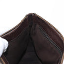 GUCCI GG Canvas Shoulder Bag Beige Silver 114273 Auth gh1525-20