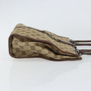 GUCCI GG Canvas Jackie Shoulder Bag Beige Silver 002 1065 3444 Auth gh1526-3