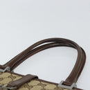 GUCCI GG Canvas Jackie Shoulder Bag Beige Silver 002 1065 3444 Auth gh1526-8