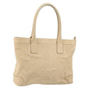 GUCCI GG Canvas Tote Bag Beige Gold 33890 Auth gh1529-1