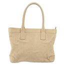 GUCCI GG Canvas Tote Bag Beige Gold 33890 Auth gh1529-13