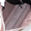 GUCCI GG Canvas Shoulder Bag Beige Silver 131211 Auth gh1532-11