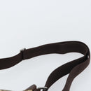 GUCCI GG Canvas Shoulder Bag Beige Silver 131211 Auth gh1532-14