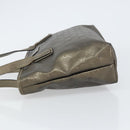 GUCCI GG Crystal Tote Bag Bronze Silver 211138 Auth gh1536-5