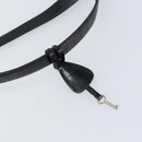 PRADA Tote Bag Nylon Black Silver Auth gh1539-10