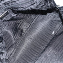 PRADA Tote Bag Nylon Black Silver Auth gh1539-11