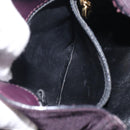 Salvatore Ferragamo Vala Hand Bag Canvas Purple Gold Auth gh154-19