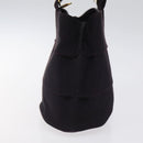 Salvatore Ferragamo Vala Hand Bag Canvas Purple Gold Auth gh154-3