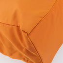 PRADA Tote Bag Nylon Orange Silver Auth gh1541-14