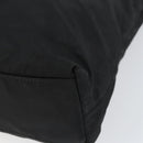 PRADA Tote Bag Nylon Black Silver Auth gh1542-10