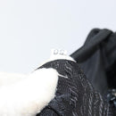 PRADA Tote Bag Nylon Black Silver Auth gh1542-24