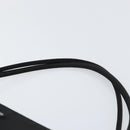 PRADA Tote Bag Nylon Black Silver Auth gh1542-8