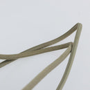 PRADA Tote Bag Nylon Khaki Silver Auth gh1543-8
