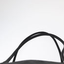 PRADA Tote Bag Nylon Black Silver Auth gh1544-8
