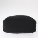 PRADA Tote Bag Nylon Black Silver Auth gh1544-5