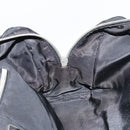 PRADA Tote Bag Nylon Black Silver Auth gh1545-19