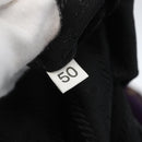 PRADA Chain Shoulder Bag Nylon Purple Gold Auth gh1546-23