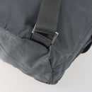 PRADA Backpack Nylon Gray Silver Auth gh1547-18
