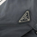 PRADA Backpack Nylon Gray Silver Auth gh1547-20