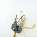 PRADA Backpack Nylon Gray Silver Auth gh1547-29