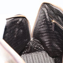 PRADA Hand Bag Safiano leather Brown Gold Auth gh1550-21