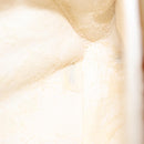 CHANEL Matelasse 25 Chain Shoulder Bag Leather White Gold CC Auth gh1552-26