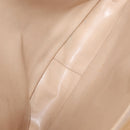 CHANEL Chain Matelasse Shoulder Bag Lamb Skin Beige Gold CC Auth gh1553-11