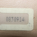 CHANEL Chain Matelasse Shoulder Bag Lamb Skin Beige Gold CC Auth gh1553-12