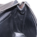 CHANEL Matelasse 25 Chain Backpack Enamel Black Silver CC Auth gh1554-26