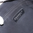 CHANEL Unlimited Tote Bag Nylon Silver CC Auth gh1555-18