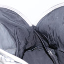 CHANEL Unlimited Tote Bag Nylon Silver CC Auth gh1555-20