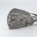 CHANEL Unlimited Tote Bag Nylon Silver CC Auth gh1555-3