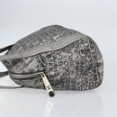 CHANEL Unlimited Tote Bag Nylon Silver CC Auth gh1555-4