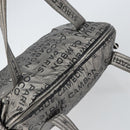 CHANEL Unlimited Tote Bag Nylon Silver CC Auth gh1555-6