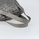 CHANEL Unlimited Tote Bag Nylon Silver CC Auth gh1555-7