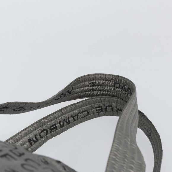 CHANEL Unlimited Tote Bag Nylon Silver CC Auth gh1555