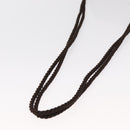 PRADA Shoulder Bag Nylon Brown Gold Auth gh1558-7
