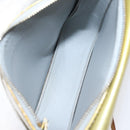 LOUIS VUITTON Monogram Vernis Motto Accessory Pouch Gris M91030 LV Auth gh156-17