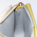 LOUIS VUITTON Monogram Vernis Motto Accessory Pouch Gris M91030 LV Auth gh156-18