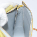 LOUIS VUITTON Monogram Vernis Motto Accessory Pouch Gris M91030 LV Auth gh156-19