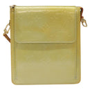 LOUIS VUITTON Monogram Vernis Motto Accessory Pouch Gris M91030 LV Auth gh156-2