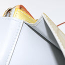 LOUIS VUITTON Monogram Vernis Motto Accessory Pouch Gris M91030 LV Auth gh156-21