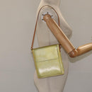 LOUIS VUITTON Monogram Vernis Motto Accessory Pouch Gris M91030 LV Auth gh156-22