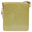 LOUIS VUITTON Monogram Vernis Motto Accessory Pouch Gris M91030 LV Auth gh156-3