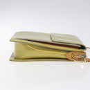 LOUIS VUITTON Monogram Vernis Motto Accessory Pouch Gris M91030 LV Auth gh156-4