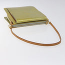 LOUIS VUITTON Monogram Vernis Motto Accessory Pouch Gris M91030 LV Auth gh156-7